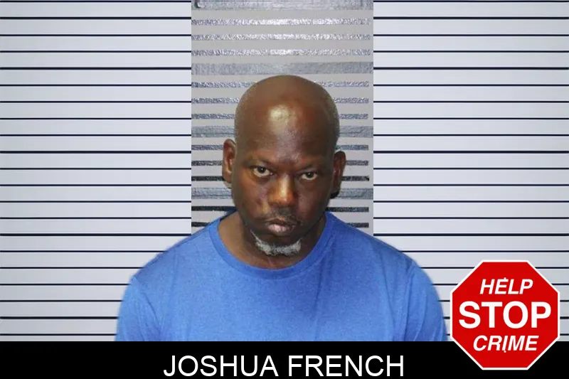 Joshua French mugshot