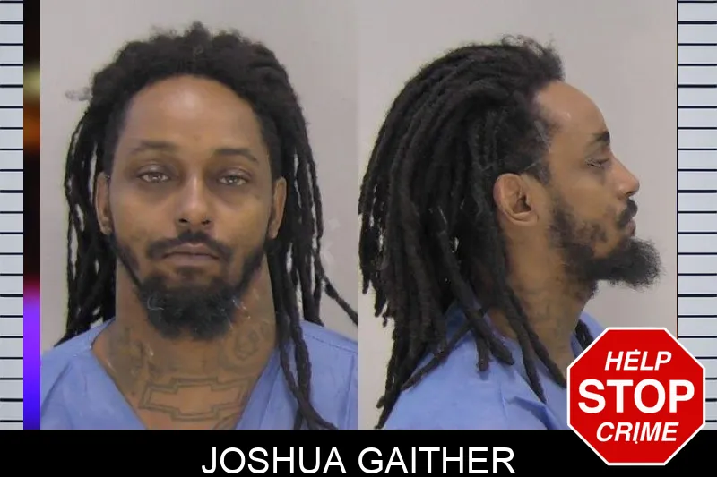 Joshua Gaither mugshot