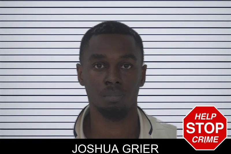 Joshua Grier mugshot