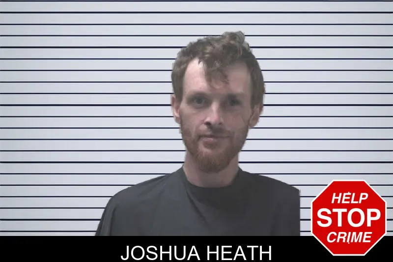 Joshua Heath mugshot