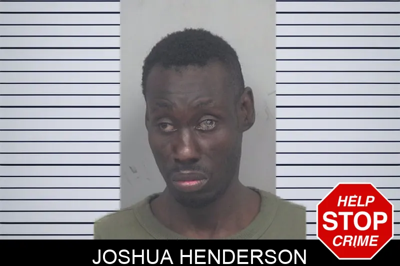 Joshua Henderson mugshot
