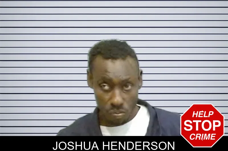 Joshua Henderson mugshot