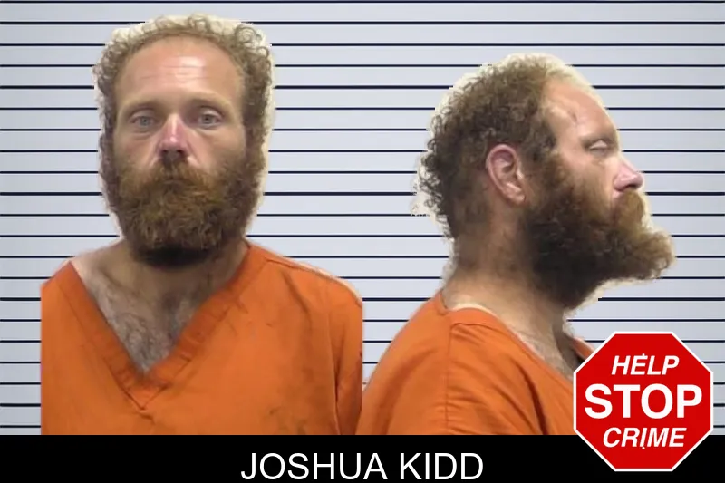 Joshua Kidd mugshot