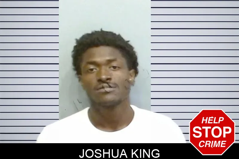 Joshua King mugshot