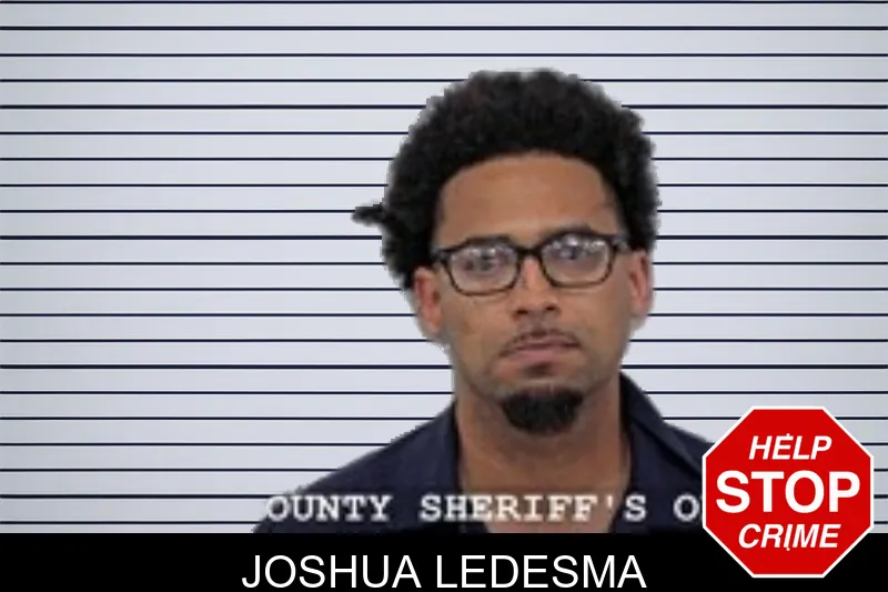 Joshua Ledesma mugshot