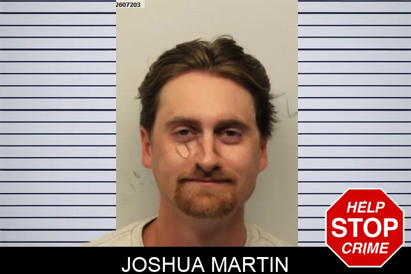 Joshua Martin mugshot