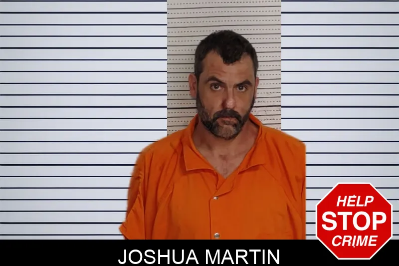 Joshua Martin mugshot
