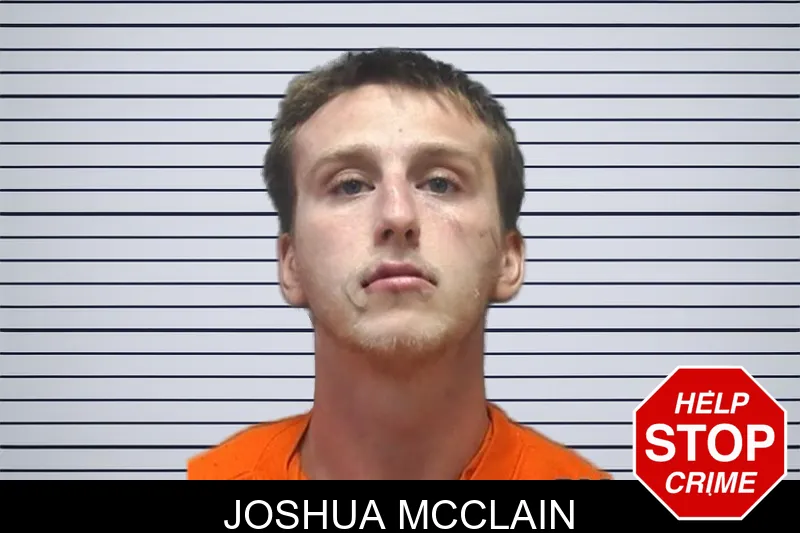 Joshua McClain mugshot