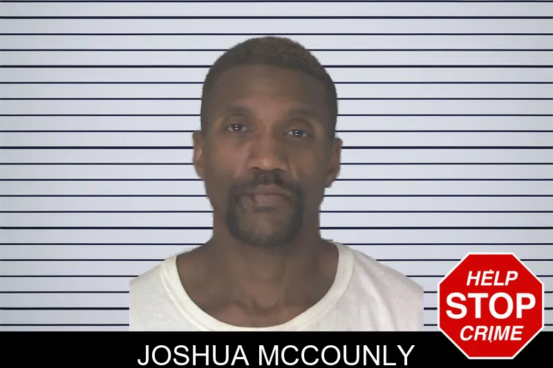 Joshua McCounly mugshot
