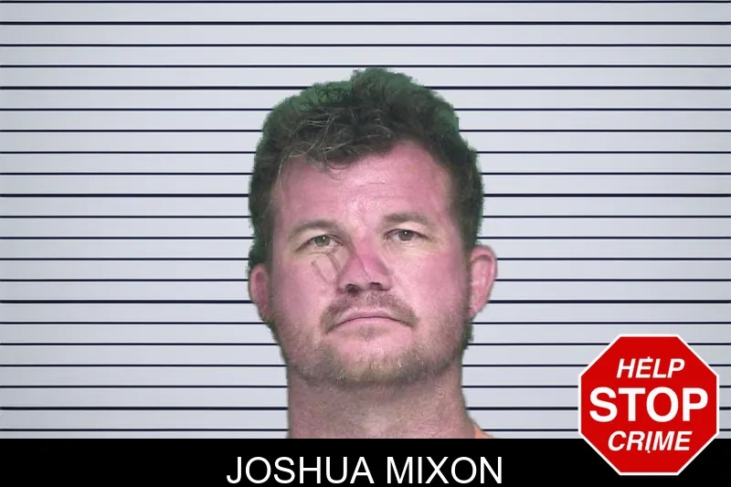 Joshua Mixon mugshot