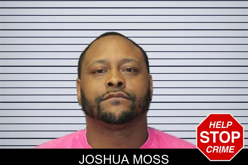 Joshua Moss mugshot