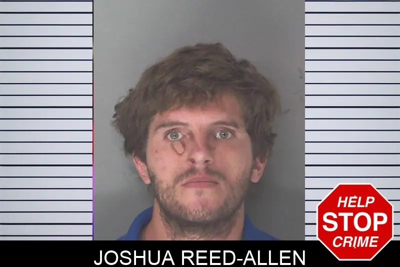 Joshua Reed-Allen mugshot