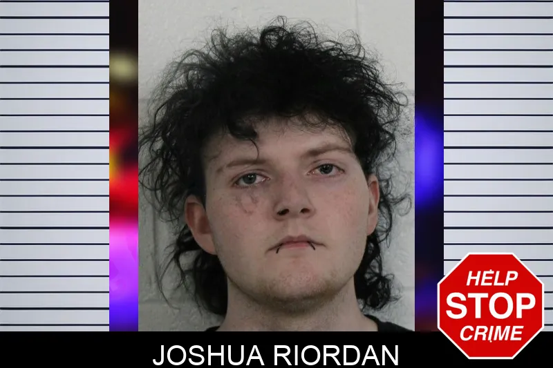 Joshua Riordan mugshot