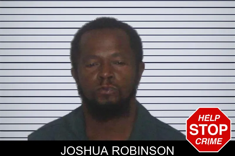 Joshua Robinson mugshot