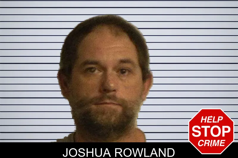 Joshua Rowland mugshot