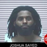 Joshua Sayed mugshot