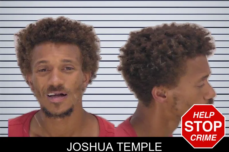 Joshua Temple mugshot