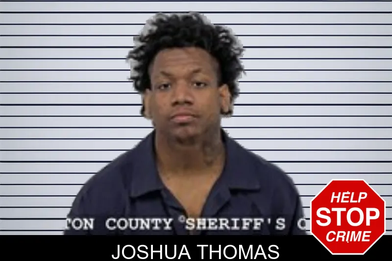 Joshua Thomas mugshot