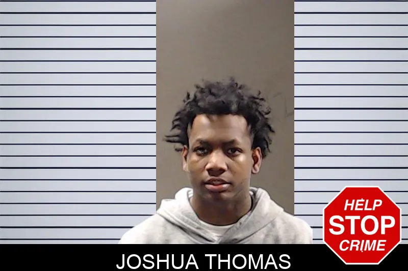 Joshua Thomas mugshot