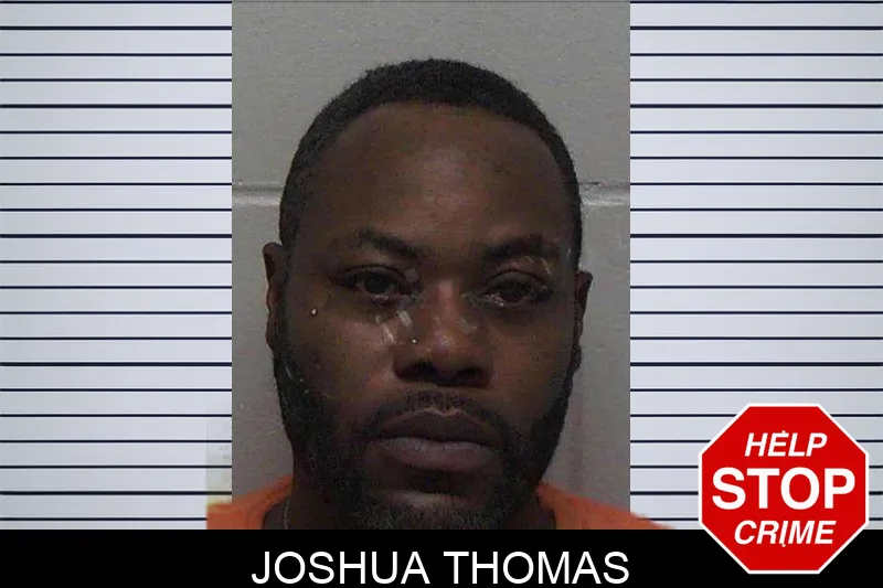 Joshua Thomas mugshot