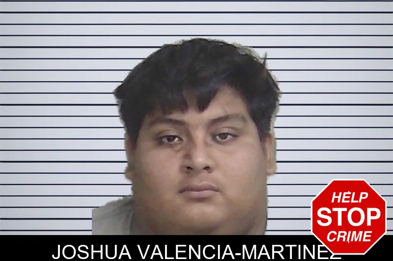 Joshua Valencia-Martinez mugshot