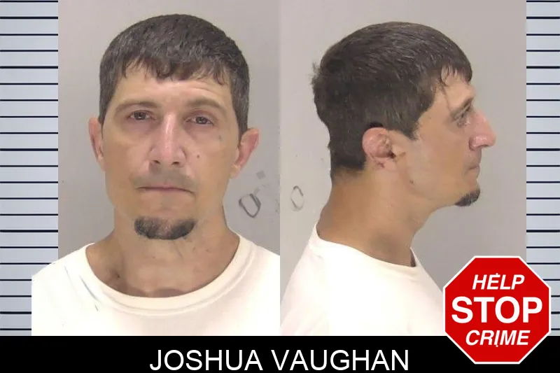 Joshua Vaughan mugshot