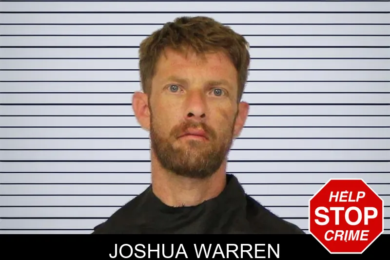 Joshua Warren mugshot