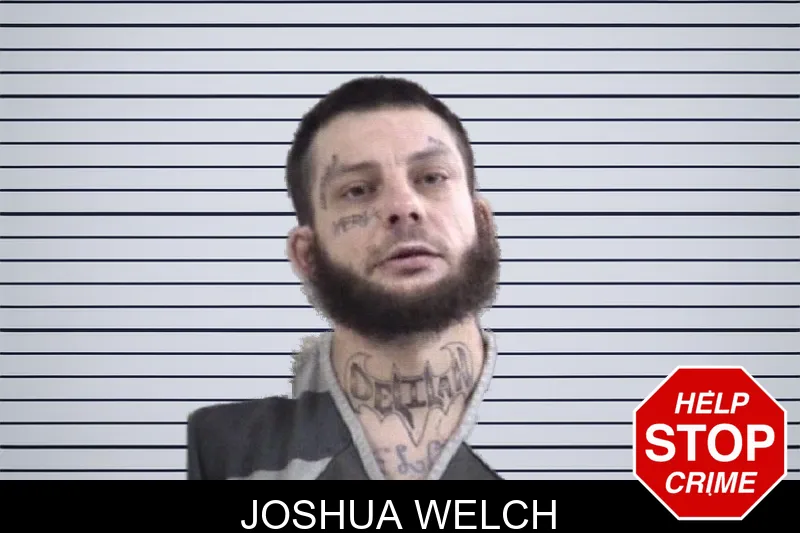 Joshua Welch mugshot