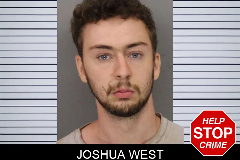 Joshua West mugshot