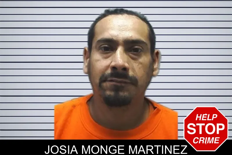 Josia Monge Martinez mugshot