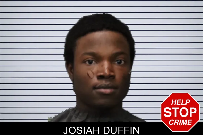 Josiah Duffin mugshot