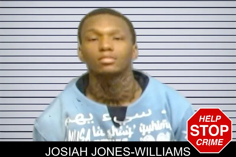 Josiah Jones-Williams mugshot