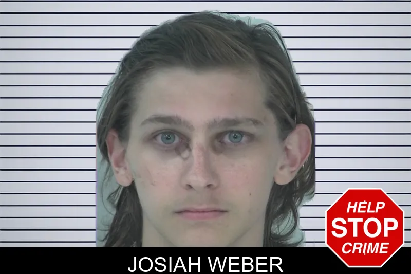 Josiah Weber mugshot