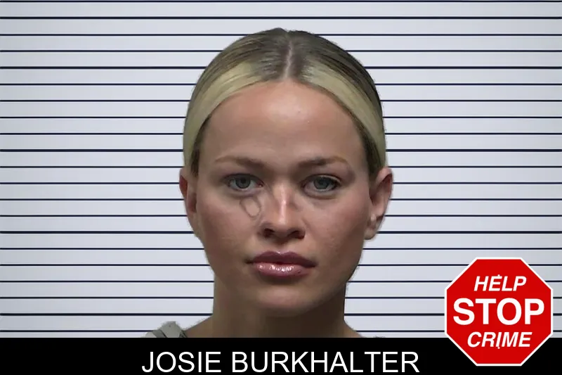 Josie Burkhalter mugshot