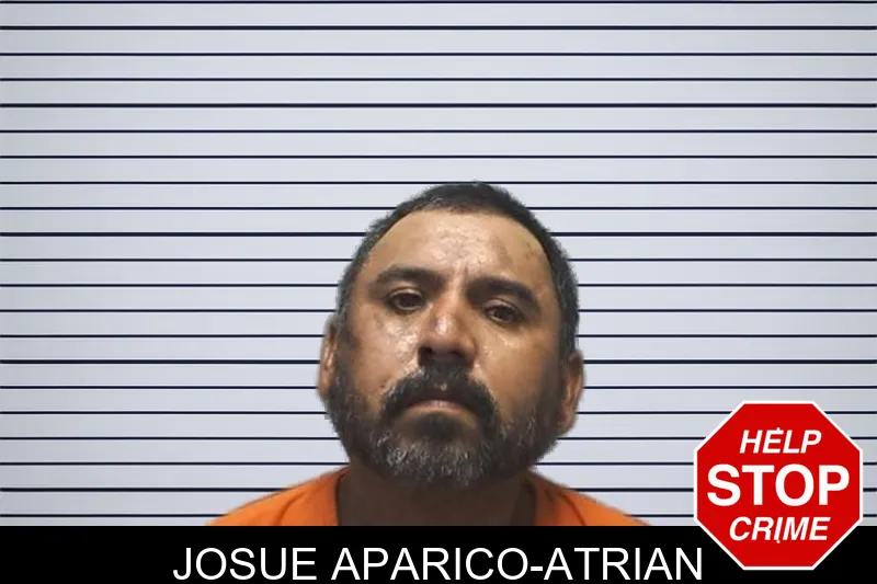 Josue Aparico-Atrian mugshot