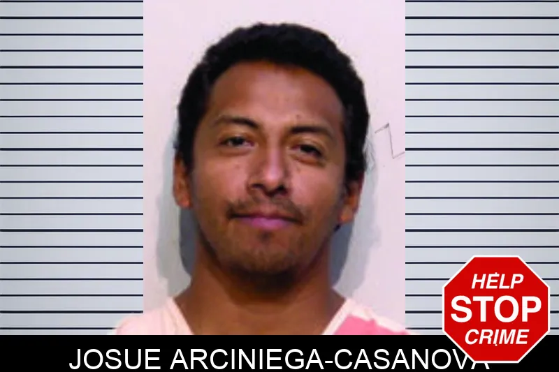 Josue Arciniega-Casanova mugshot