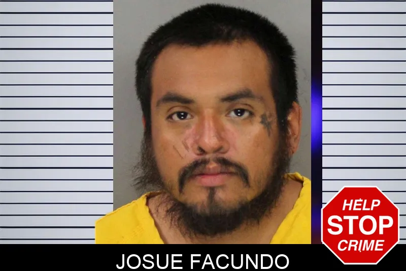 Josue Facundo mugshot