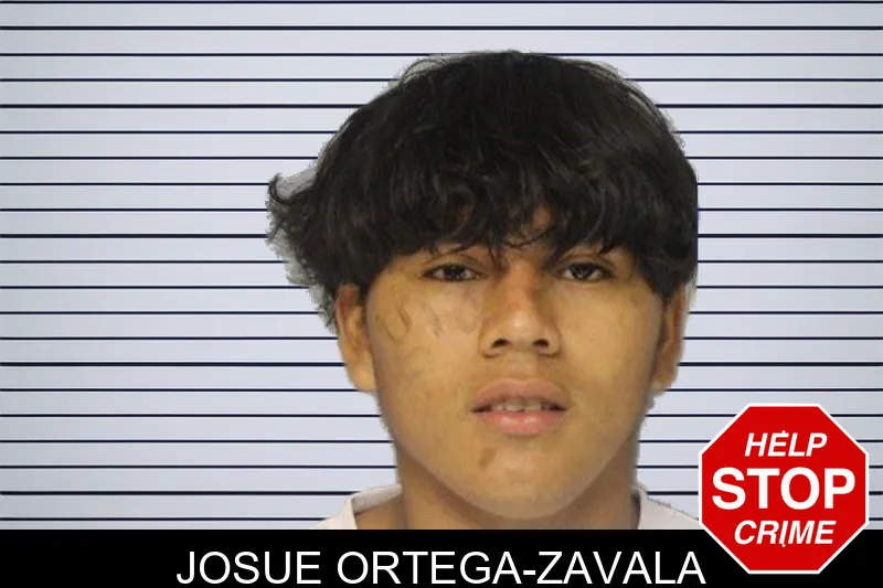 Josue Ortega-Zavala mugshot