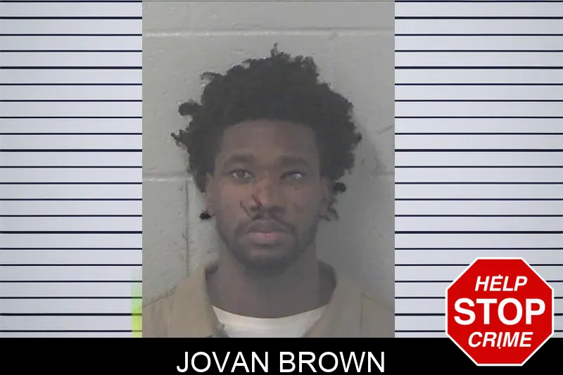 Jovan Brown mugshot
