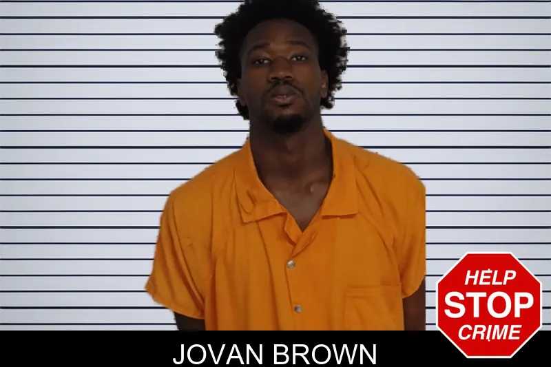Jovan Brown mugshot