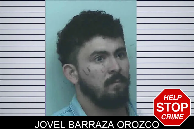 Jovel Barraza Orozco mugshot