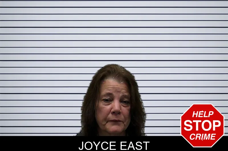 Joyce East mugshot