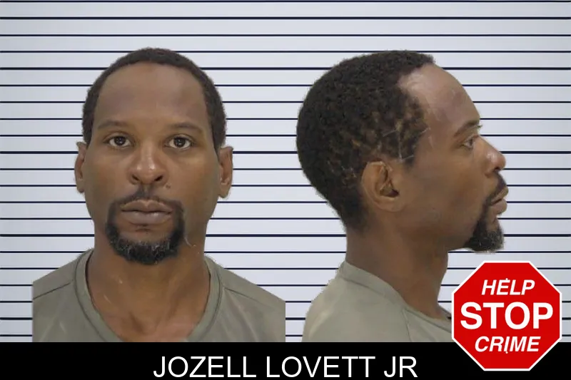 Jozell Lovett Jr mugshot