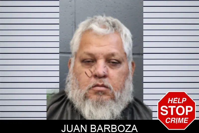 Juan Barboza mugshot