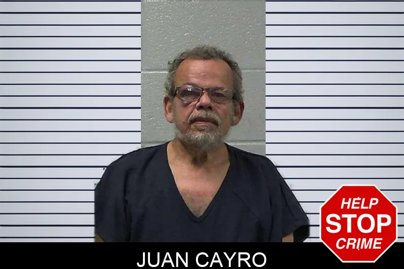 Juan Cayro mugshot