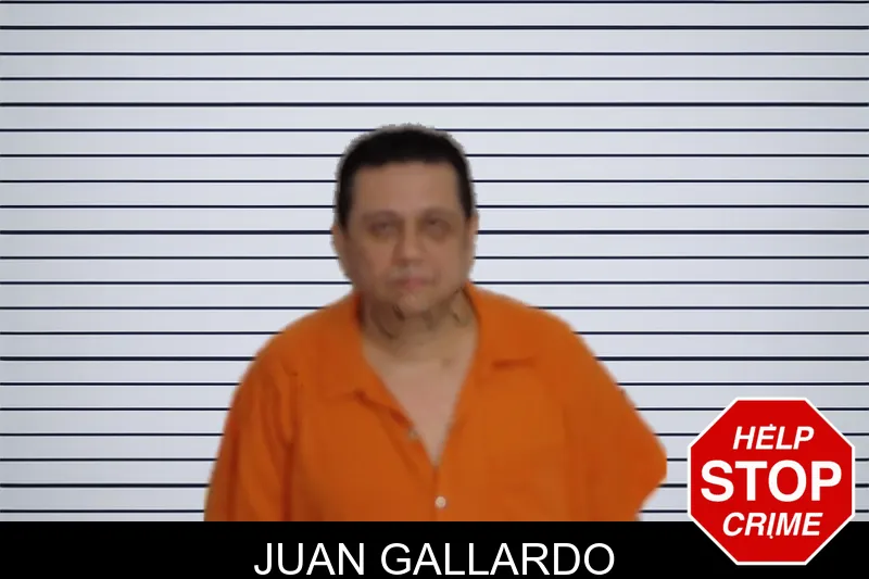 Juan Gallardo mugshot