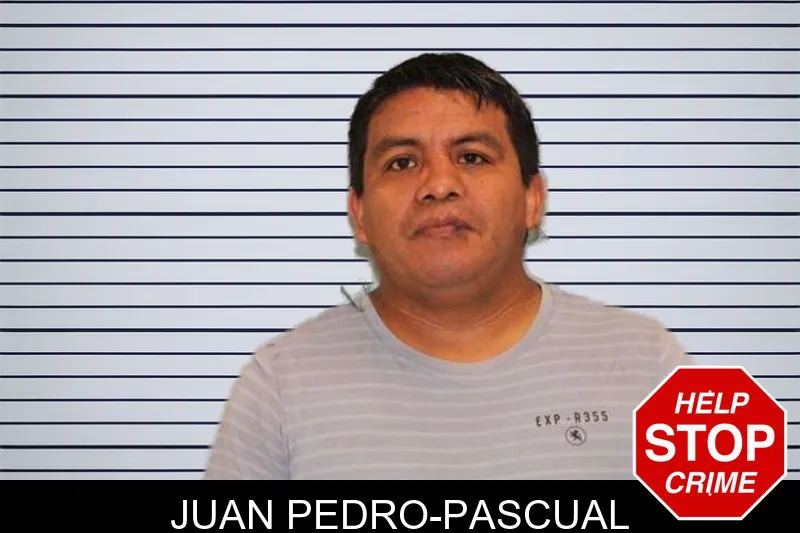 Juan Pedro-Pascual mugshot