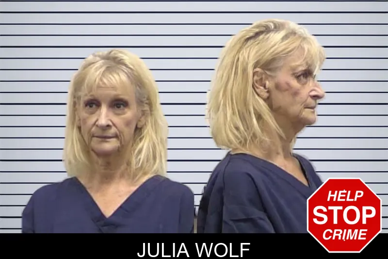 Julia Wolf mugshot