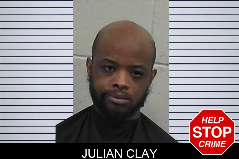 Julian Clay mugshot