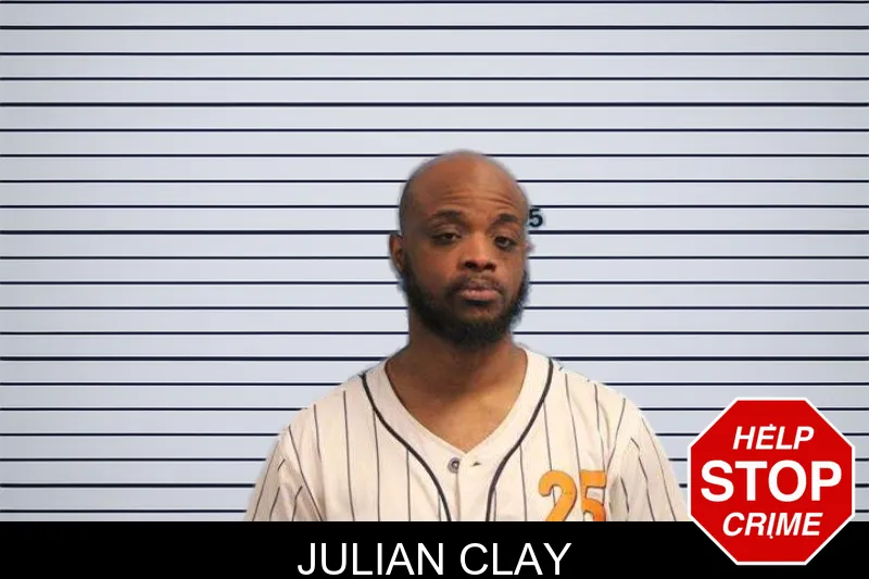 Julian Clay mugshot